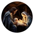 thumbnail image 1 of Qocolhg Nativity Sets Christmas Decorations Indoor, Jesus Hanging Ornaments for Christmas Tree Decor, Decorative Pendant Christmas Pendant Acrylic Flatbed Car Decoration, 1 of 5