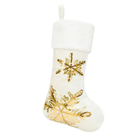 Qocolhg Outdoor Indoor Christmas Decorations, Christmas Decorations Christmas Stockings Gift Bags Hot Stamping Stockings Christmas Candy Stockings, on Sale Clearance!