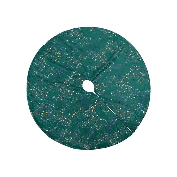 Qocolhg Outdoor Indoor Christmas Decorations Clearance, Seasonal Decorative Christmas Decor Supplies Dutchs Velvet Stamping Christmas Tree Skirt Party Atmospheres Decor Christmas Tree Bottom Dress Up
