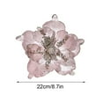 thumbnail image 1 of Qocolhg Poinsettia Artificial Flowers Christmas Tree Ornaments Velvet Glitter Magnolia Flowers for Xmas New Year Party Wedding Holiday DIY Decorations, Christmas Tree Decorations, 1 of 3