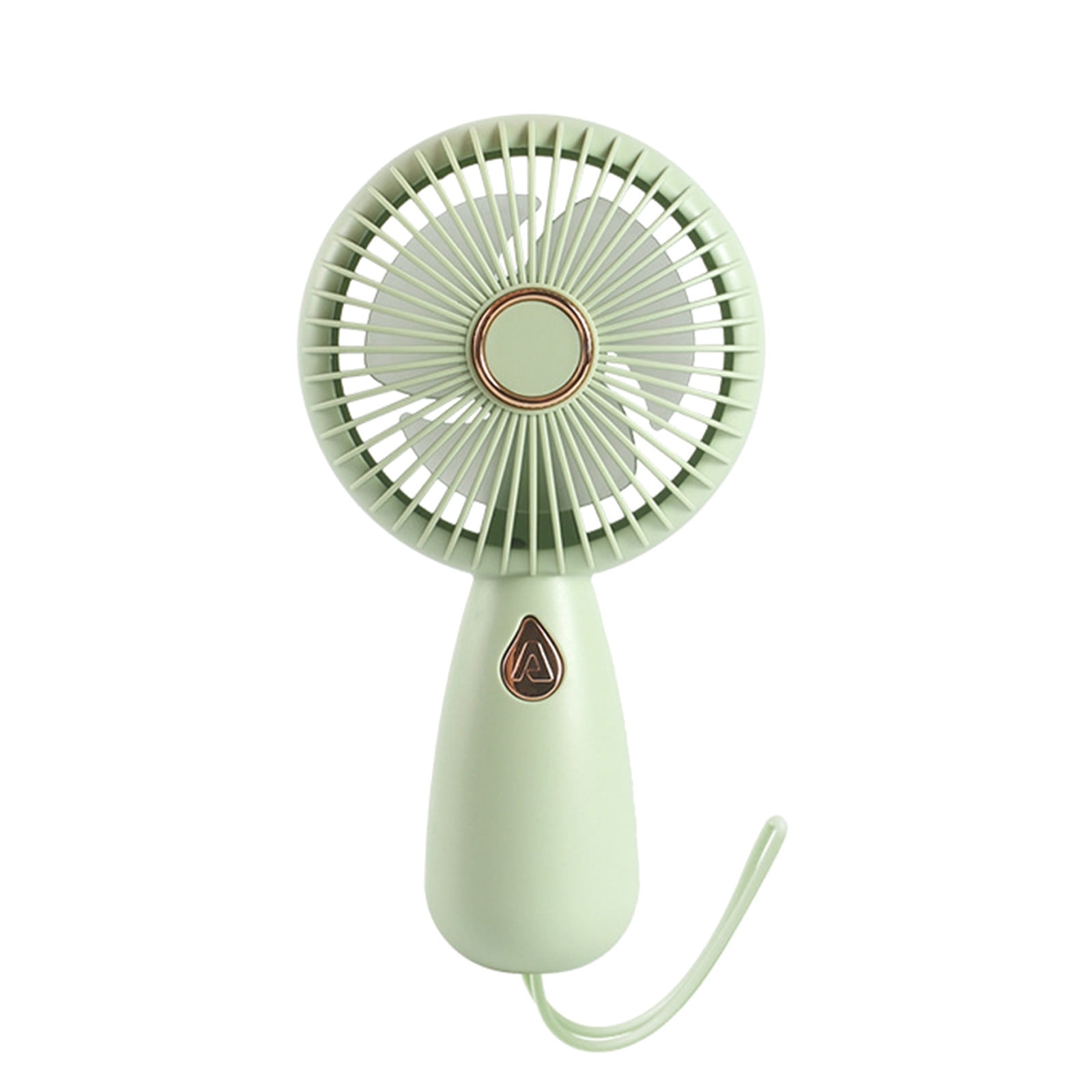 Qocolhg Portable Handheld Fan Rechargeable, High Speeds Strong Wind Mini USB Personal Fan Ventilator with Large Capacity Battery, Small Electric Fan for Girls Women Kids Travel, Green, Clearance
