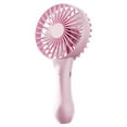 thumbnail image 1 of Qocolhg Portable Handheld Fan Rechargeable, High Speeds Strong Wind Mini USB Personal Fan Ventilator with Large Capacity Battery, Small Electric Fan for Women Kids Girls Travel, Pink, Clearance, 1 of 5