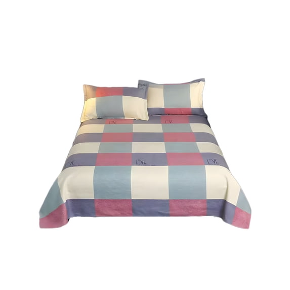 Qocolhg Queen Bedding Sets -All Season Bedding Sheet Comforters Sets With 2 Pillow Cases 3 Pcs Bed Set Down Sheet Set Shrinkage And Fade Resistants Easy Care, 47 x 90In