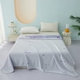 thumbnail image 1 of Qocolhg Quilt for Queen Bed Washable - Cooling Blankets for Hot Sleepers, Skin-friendly Plain Printed Washed Cotton Summer Quilt, Oversized Bedding Soft Coverlet Quilts Queen Size, Clearance, Purple, 1 of 6