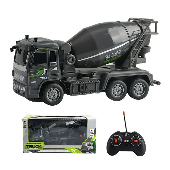 Qocolhg Remote Control Excavator Toys for Boys, Excavator Toy for Boys 3 4 5 6 7 8 Year Old Kids Christmas Birthday Gift, Digger Truck Construction Vehicles with Light, Clearance