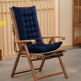 thumbnail image 1 of Qocolhg Rocking Chair Cushions, Indoor Extra Large Blue Glider Rocker Chairs Replacement Cushion Sets, Water Resistant for Outdoor Porch Garden, Clearance, 1 of 6