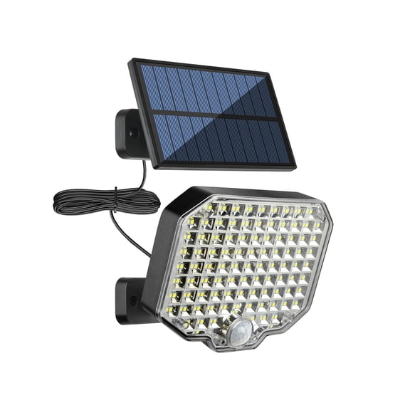 Qocolhg Solar Lights Outdoor Waterproof, Motion Sensor Wireless Solar Wall Light, Dusk to Dawn Outdoor Security Wall Lamps Fence Lights Solar Gutter Light for Corridor Balcony Courdyard Garage Patio