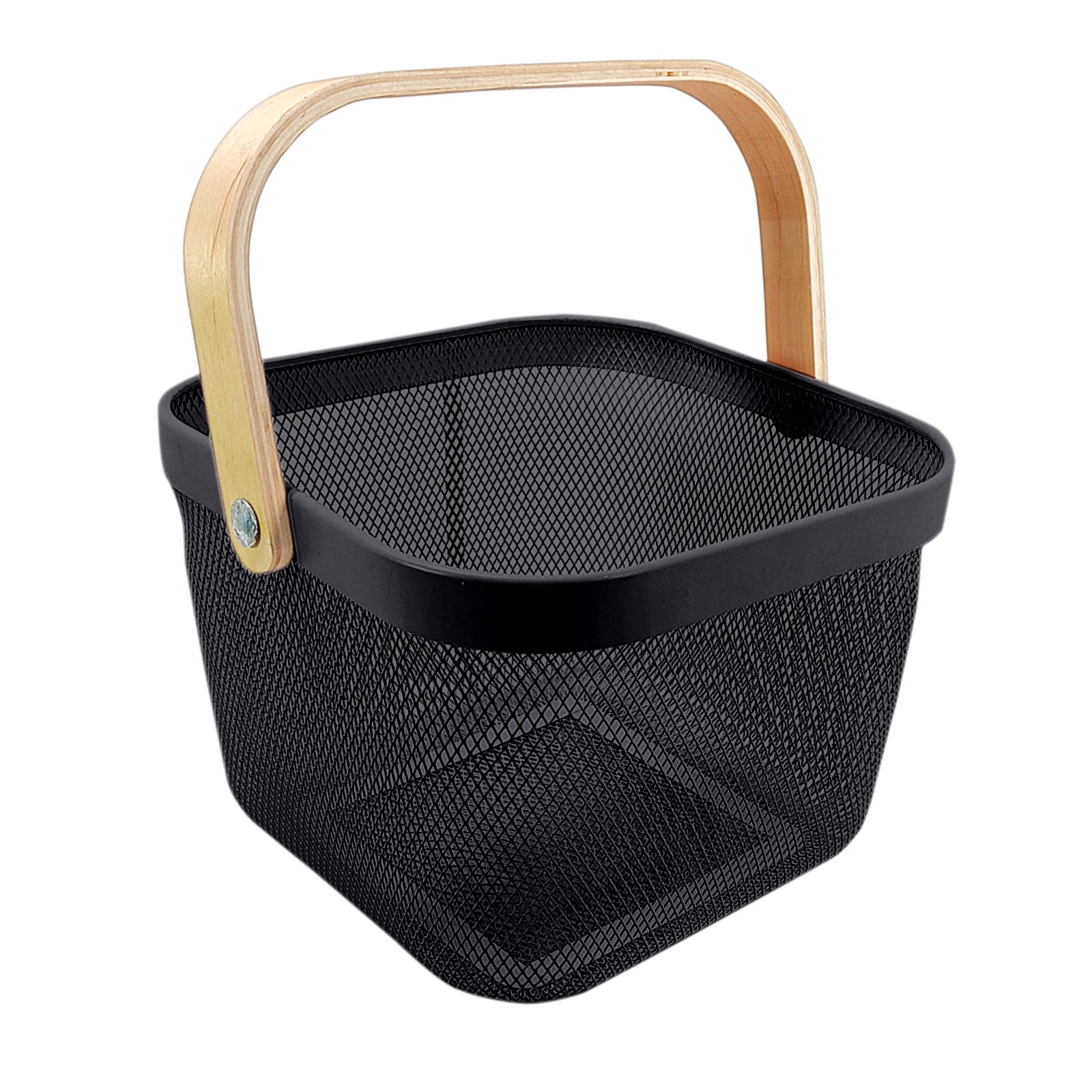 Qocolhg Tall Metals Meshes Storage Basket, Bin Organization for