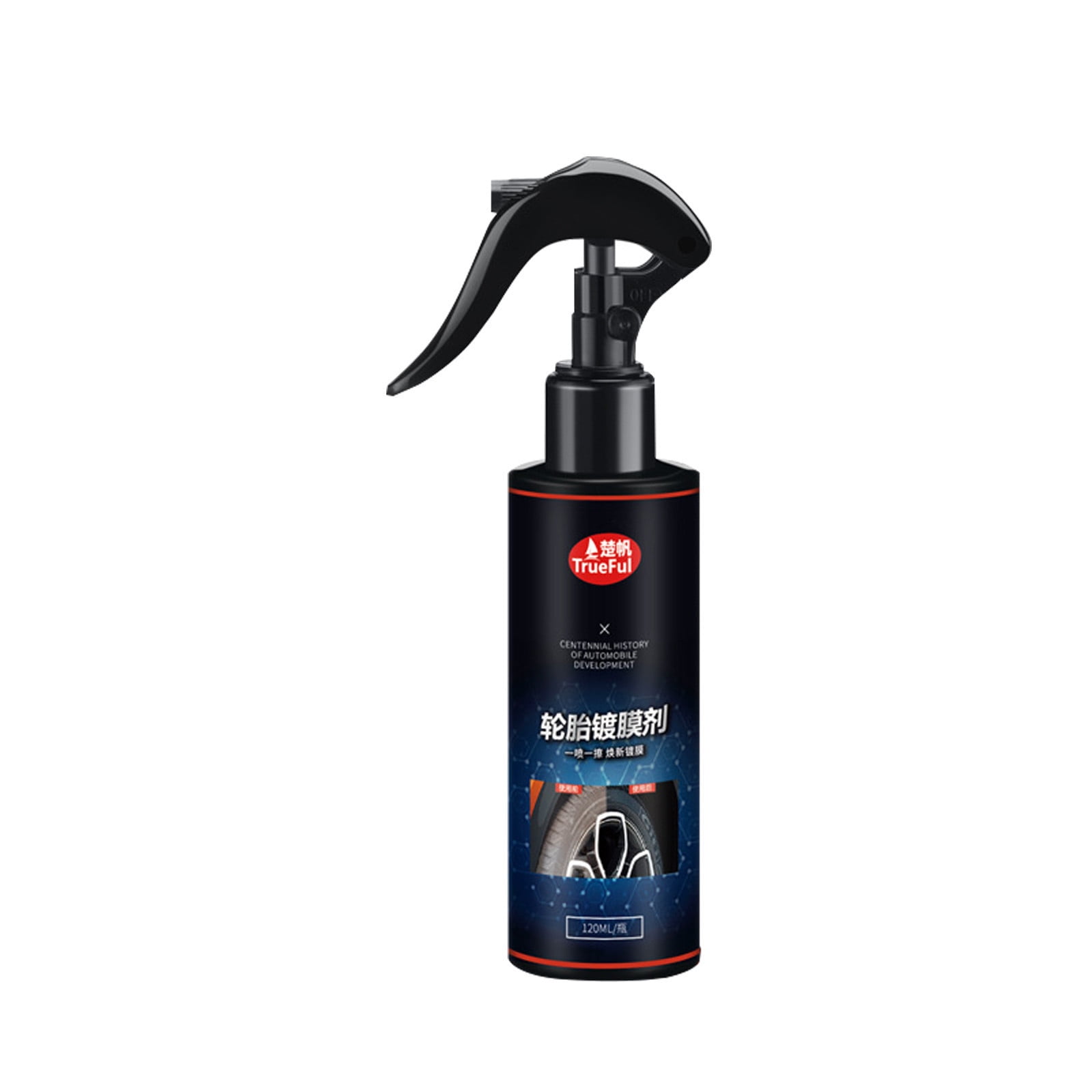 Qocolhg Tire Shine Spray,High Gloss & Satin Finish,Non