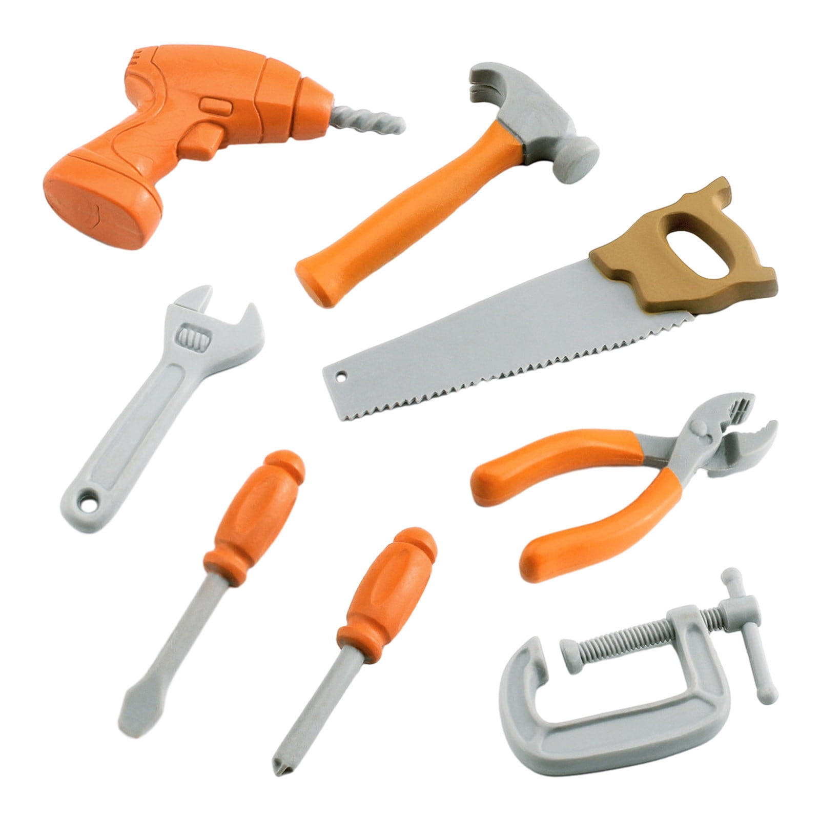 Qocolhg Toddler Boy Toys Kids Tool Set – 8 Pcs Toddler Tool Set with ...