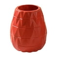 thumbnail image 1 of Qocolhg Unbreakable Bud Vase for Decor Living Room, Ceramic Look Plastic Small Vase for Flowers, Conic Wide-Mouth Composite Flower Vase for Wedding Decor, Living Room, Centerpieces, Clearance, Pink, 1 of 6