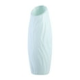 thumbnail image 1 of Qocolhg Unbreakable Vase for Flowers,Ceramic Look Plastic Vase for Home Decor,Living Room,Table,Centerpieces,Tall Conic Composite Flower Vase,Small Bud Decorative Floral Vase,Clearance,Blue, 1 of 6