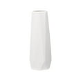 thumbnail image 1 of Qocolhg Unbreakable Vase for Flowers,Ceramic Look Plastic Vase for Home Decor,Living Room,Table,Centerpieces,Tall Conic Composite Flower Vase,Small Bud Decorative Floral Vase,Clearance,White, 1 of 6