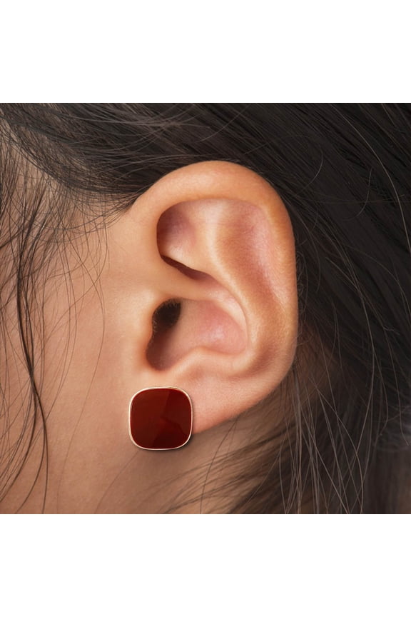 Valentine's Day Gift for Girlfriend Wife, Earrings Studs Simply Fashion All-matching Earrings, Mother's Day Gift for Mother, Birthday Present for Daughter