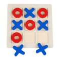thumbnail image 1 of Qocolhg Wooden Tic Tac Toe Board Game, Tic Tac Toe Family Game, Classic Board Game, Classical Family Board Game, Children's Tic Tac Toe Toys Games, Birthday Christmas Gifts for Kids Boys Girls, 1 of 9