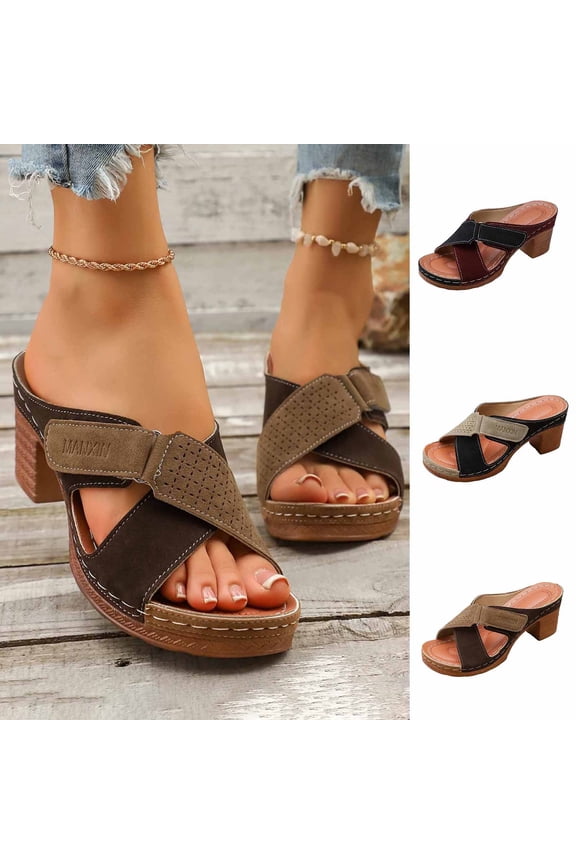 Women's Loafers Plaid Bow Thick Sole Slip On British Style Spring Summer Plus Size Gray 41