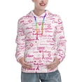 thumbnail image 1 of Haiem Breast Cancer Ribbons Awareness for Men's Fashion Hoodies & Sweatshirts with Kangaroo Pocket,Hooded Sweatshirt with Eye-catching Drawstrings-, 1 of 7
