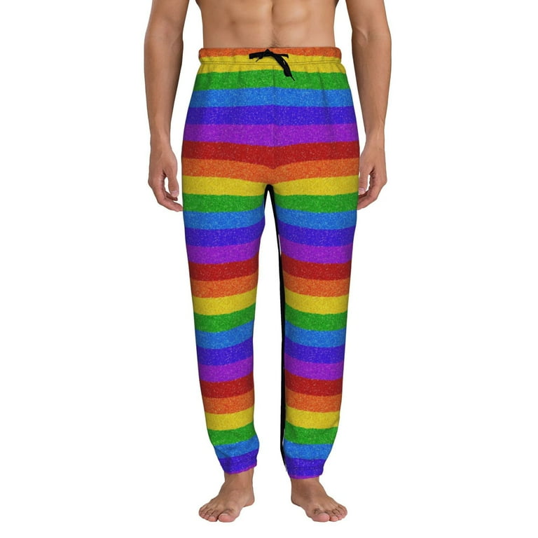 Rainbow joggers sale