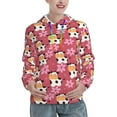 thumbnail image 1 of Haiem Cow And Flower for Men's Fashion Hoodies & Sweatshirts with Kangaroo Pocket,Hooded Sweatshirt with Eye-catching Drawstrings-XX-Large, 1 of 7