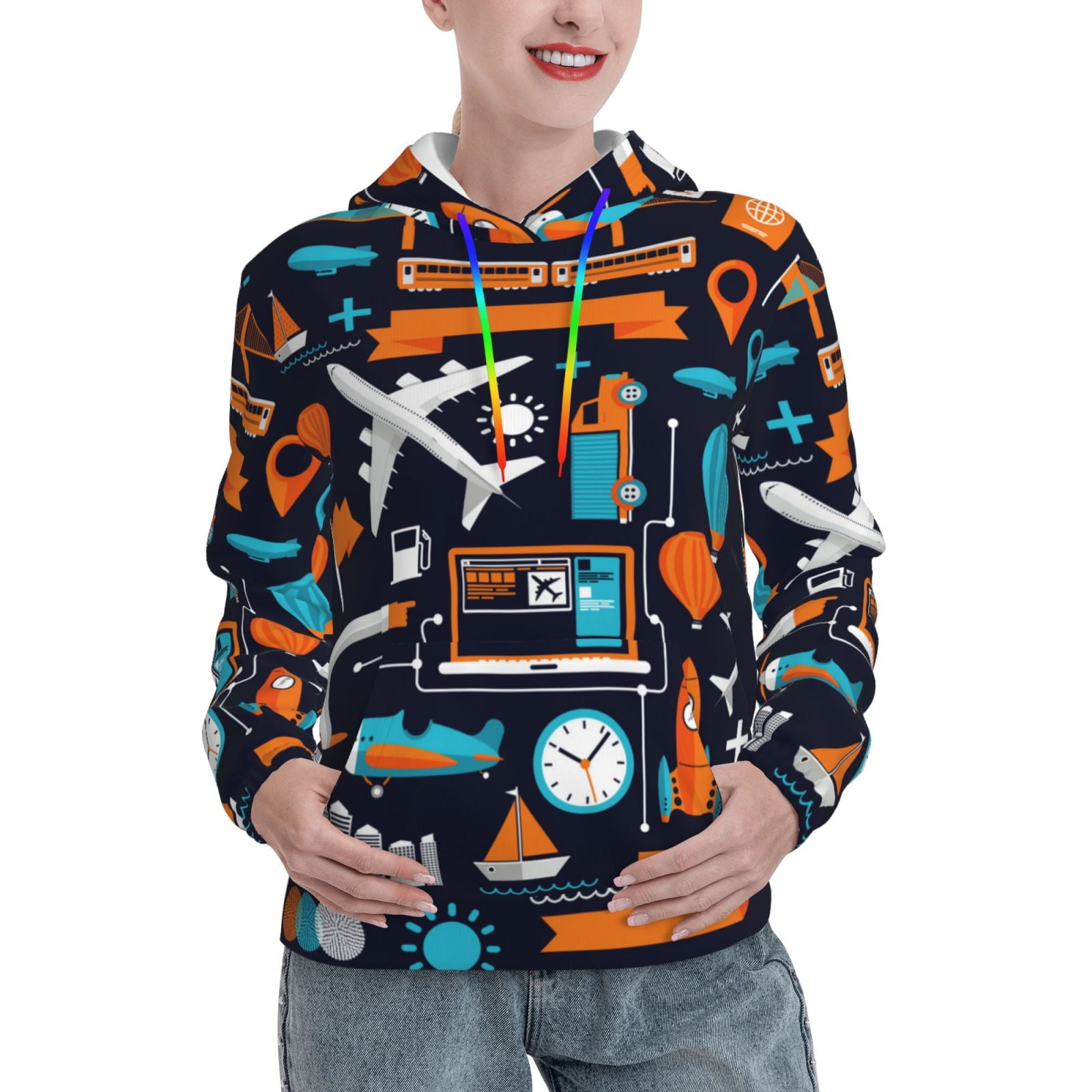 Haiem Creative Transport for Men's Fashion Hoodies & Sweatshirts with ...