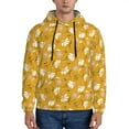 Qokaie Daisies Flowers for Men's Fashion Hoodies & Sweatshirts with
