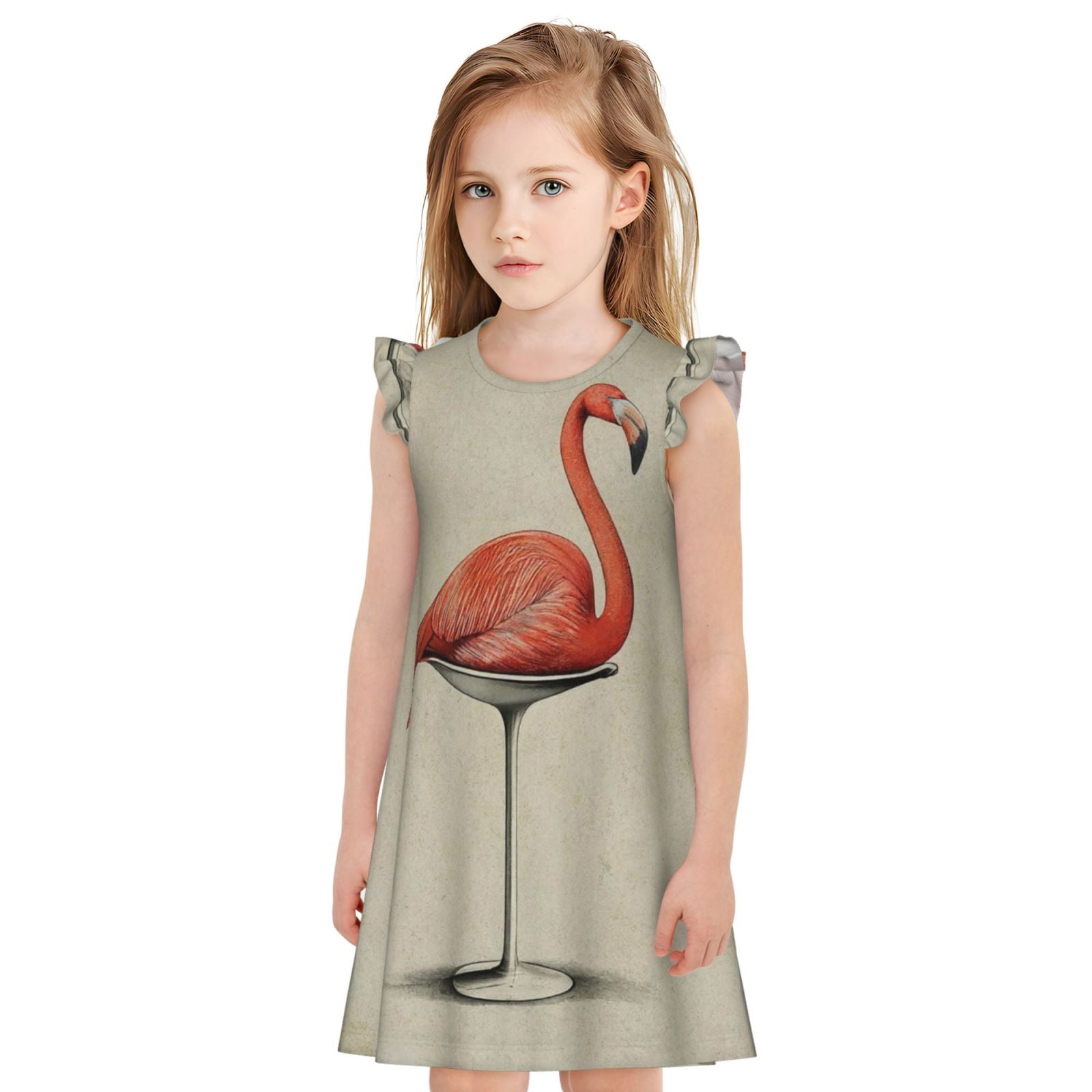 Flamingo Print Nightgown