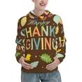 thumbnail image 1 of Haiem Happy Thanksgiving With Gnome for Men's Fashion Hoodies & Sweatshirts with Kangaroo Pocket,Hooded Sweatshirt with Eye-catching Drawstrings-X-Large, 1 of 7