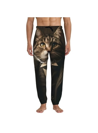 Cat icon tricot pants sales
