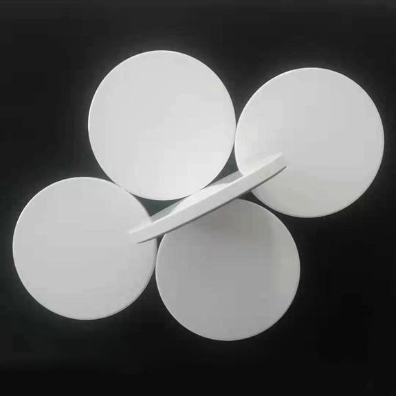 Qomolangma 144 Pcs 4.05 Inch Round Ceramic Tiles Coasters With Cork Backing Pads Sublimation Blanks