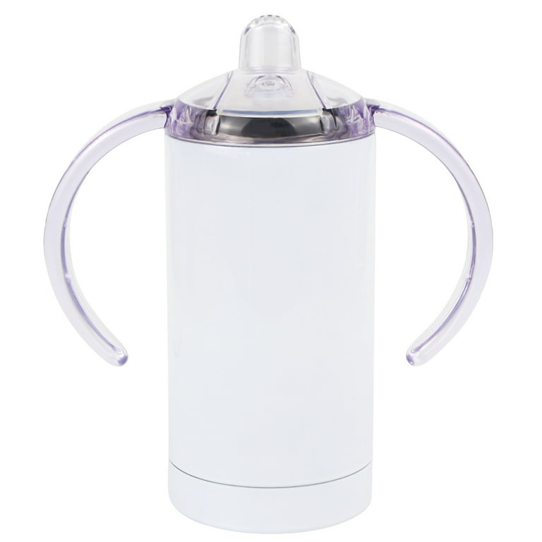 Sublimation Blank Sippy Cup With Handles Straight - Temu