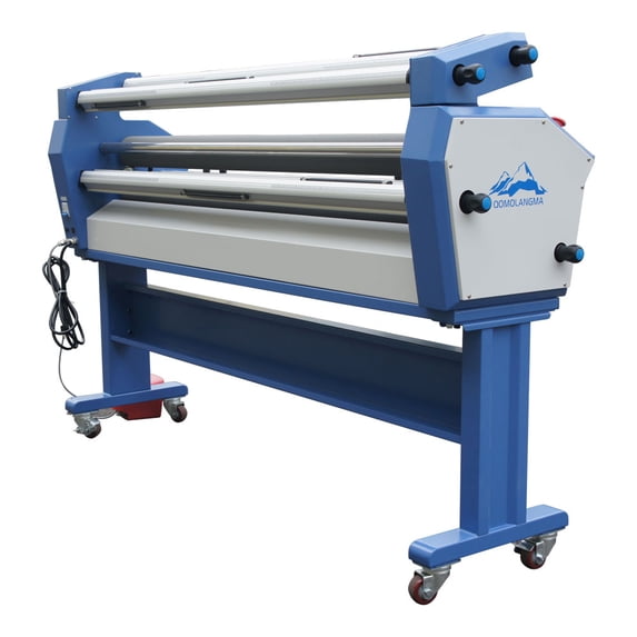 Qomolangma 55in Full-auto Wide Format Cold Laminator Laminating Machine with Heat Assisted