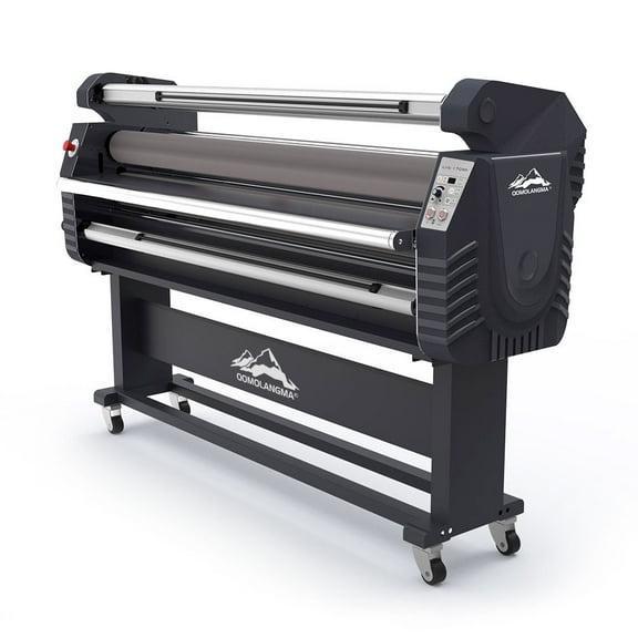 Qomolangma 67in Wide Format Full-aut Roll to Roll Electric Type Cold Laminator with Heat Assisted