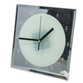 thumbnail image 1 of Qomolangma Bulk 7.8" x 7.8" Clock Sublimation Blanks Mirror Edge Glass Photo Frame Clock, 1 of 5