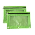 thumbnail image 1 of Qonioi 2PC Cloth Eyelet Binder, B5 File Bag with Three Holes & Zipper, Stationery Storage Pouch, Pen & Document Holder, 1 of 7