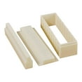 thumbnail image 1 of Qonioi 3-Piece Sushi Mold Kit, Seaweed Rice Wrapping Tools with Cutting Guide, Sushi Maker, Rice Mold, 1 of 1