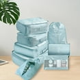 thumbnail image 1 of Qonioi 8-Set Packing Cubes, Travel Luggage Organizers with Shoe Storage Bag, Packing Pouches for Travelers, 1 of 7