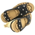 thumbnail image 1 of Qonioi 8-Tooth Ice Cleats, Non-Slip Snow Shoe Spikes for Walking Jogging Hiking, TPE Crampons, Traction Ice Grippers, 1 of 7