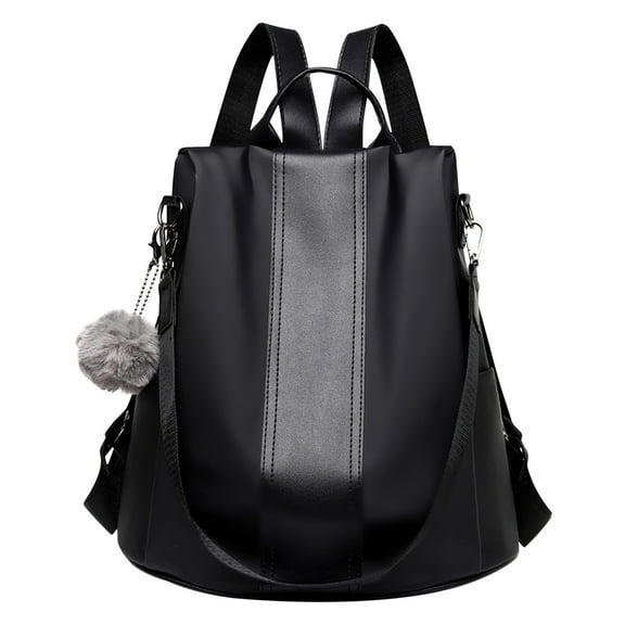 Qonioi Anti-Theft Backpack for Women, Large Capacity Convertible Travel Backpack with Theft Protection, Fashion Student Laptop Backpack, Durable Oxford Cloth Bag for Commuting and School
