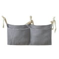 thumbnail image 1 of Qonioi Baby Crib Storage Bag, Hanging Organizer with Multiple Pockets for Bedside Nursery, Storage Organizer, Diaper Holder, 1 of 1