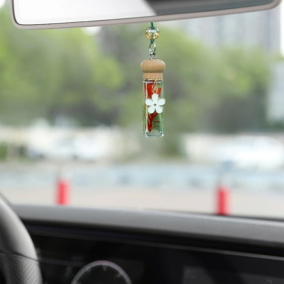 Qonioi Car Perfume Pendant, Lasting Perfumery Oil Diffuser 10ml for Car Interior, Auto Air Freshener, Vehicle Scent Pendant