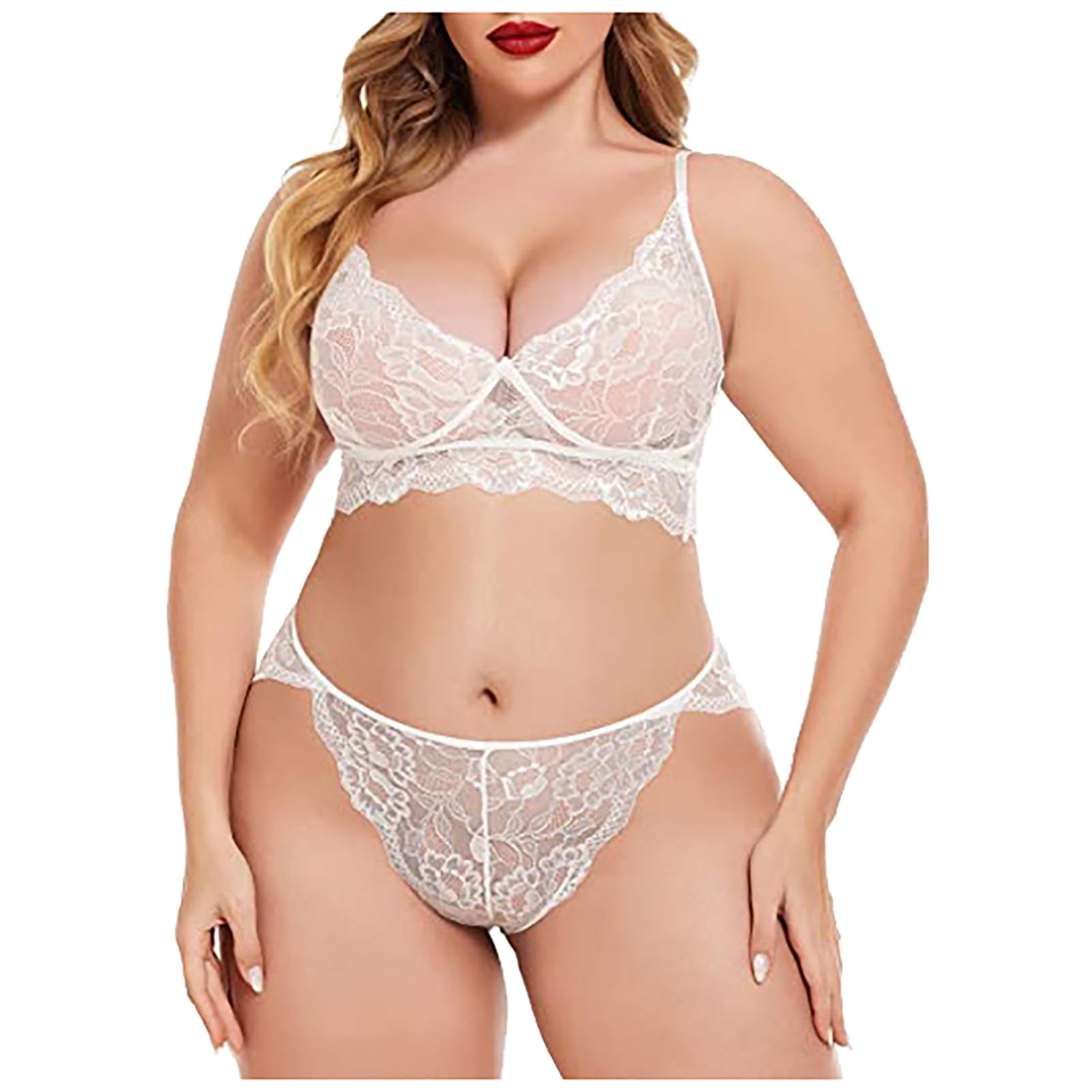 Oem Plus Size Underwear Women's Sexy Lingerie High Quality Lace Bra And Panty  Sets, Plus Size Lingerie For Women, Women's Lingerie, Bra And Brief Sets -  Buy China Wholesale Plus Size Underwear