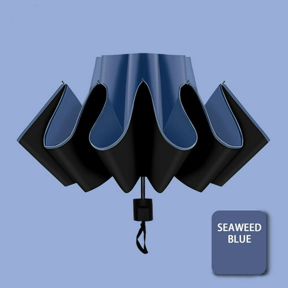 Qonioi Compact Travel Sunshade Umbrella, UPF 50+ Portable Foldable Umbrella for Outdoor Beach Walking, Sun Protection Umbrella, Sun Umbrella