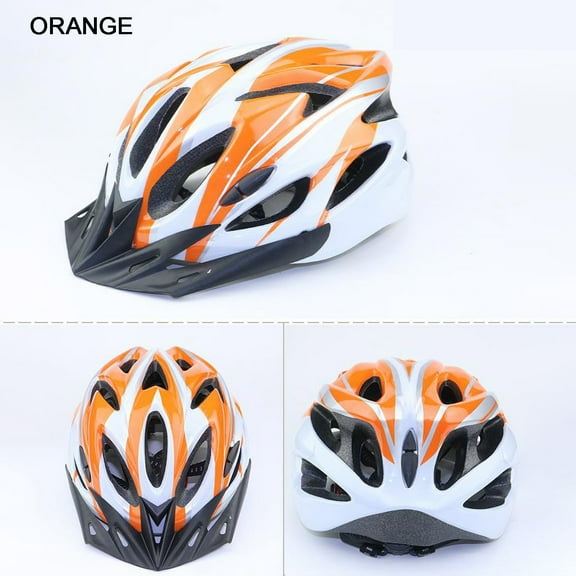 Qonioi Cycling Helmet, Lightweight Bicycle Helmet with Adjustable Chin Strap, Adult Bike Helmet for Men Women, Sun Visor Foam Ventilation for Road Mountain Commuting