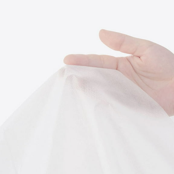 Qonioi Disposable Bed Sheets, Single Use Hotel Bedding for Travel, Portable Nonwoven Disposable Sheet for Camping Guest Sleepovers