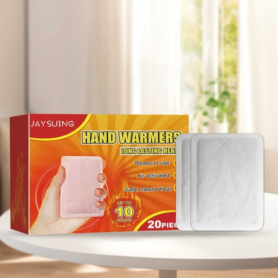 Qonioi Disposable Hand Warmer Pack, Portable Heating Pad for Cold Weather, Single Use Body Warmer