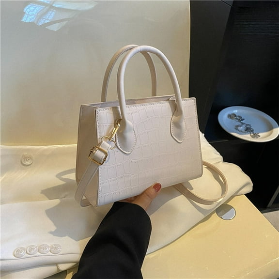 Qonioi Fashion Casual Shoulder Bag, Women's Handbag with Adjustable Strap Multiple Compartments, Shoulder Bag Handbag Purse