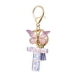 thumbnail image 1 of Qonioi Fashion Letter Key Chain, Butterfly Tassel Pendant for Keys Backpack Decoration, Keychain Accessory Key Fob Key Ring, 1 of 5