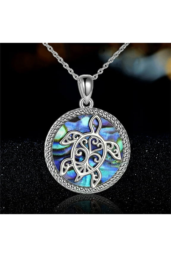 Fashion Turtle Pendant Necklace, Rose Gold Color Adjustable Chain for Women, Turtle Necklace, Women's Jewelry