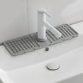 thumbnail image 1 of Qonioi Kitchen Sink Splash Pad, Extended Faucet Drip Tray for Splash Proof Protection, Thickened Absorbent Mat, 1 of 7