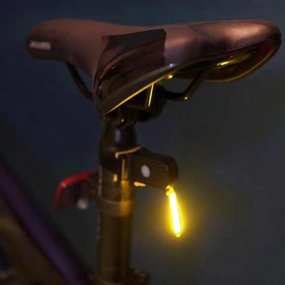 Qonioi LED Running Tail Light, Mountain Bike Rear Light, Water Flow Effect Bicycle Light, USB Rechargeable Bike Lamp